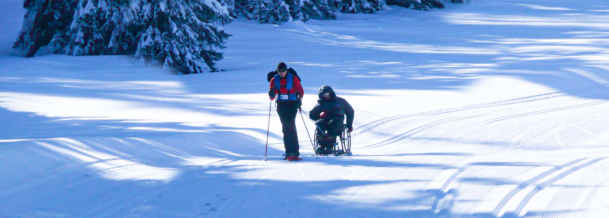 lugc_notreOffreRaidTrek - Disabled raid. Handisport raid. Handicap trek. Handicap hike. Handicap hiking project. Adventure for disabled. Off the beaten track handicap. Disabled trek. Pushing the limits of disability. Disability self-transcendence. Disabled travel. Disability roaming. Disabled sports course.
